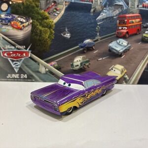Disney Pixar Cars 2 Lights & Sounds Purple Ramone "I Talk" Mattel Car (61)